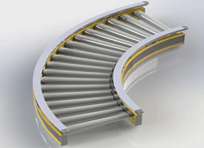 轉彎滾筒輸送機